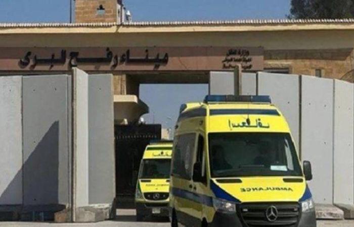 مصر تستقبل 20 مصابا و31 مرافقًا فلسطينيًا قادمين من قطاع غزة